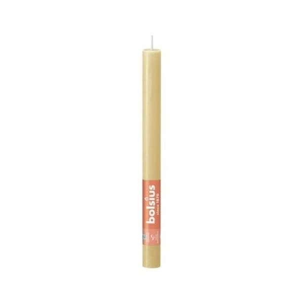Candela da cena Bolsius rustica 270 23 avena beige 8x8 pezzi