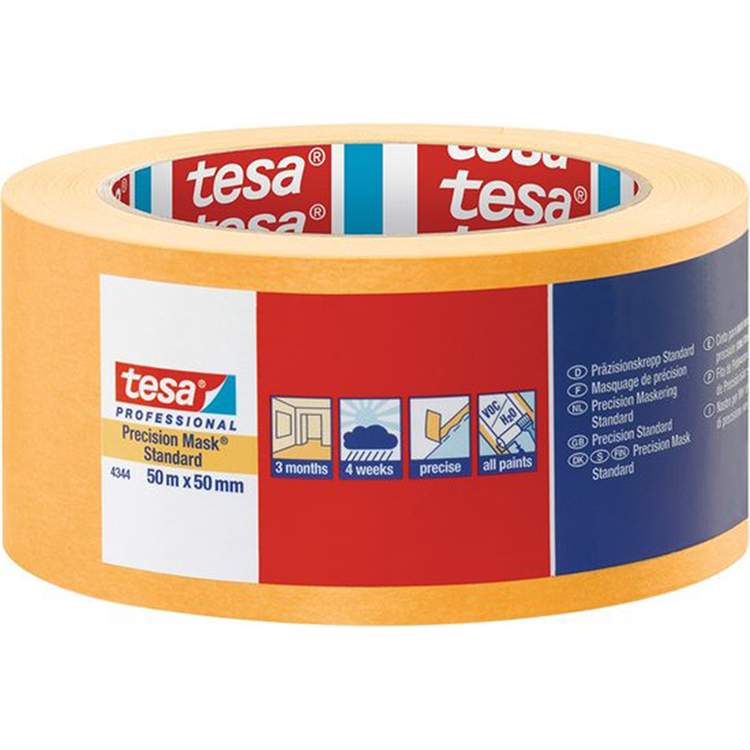 Tesa professional 1075563 - 4344 supporto per maschera preconfezionata 50m x50mm | 3 pezzi