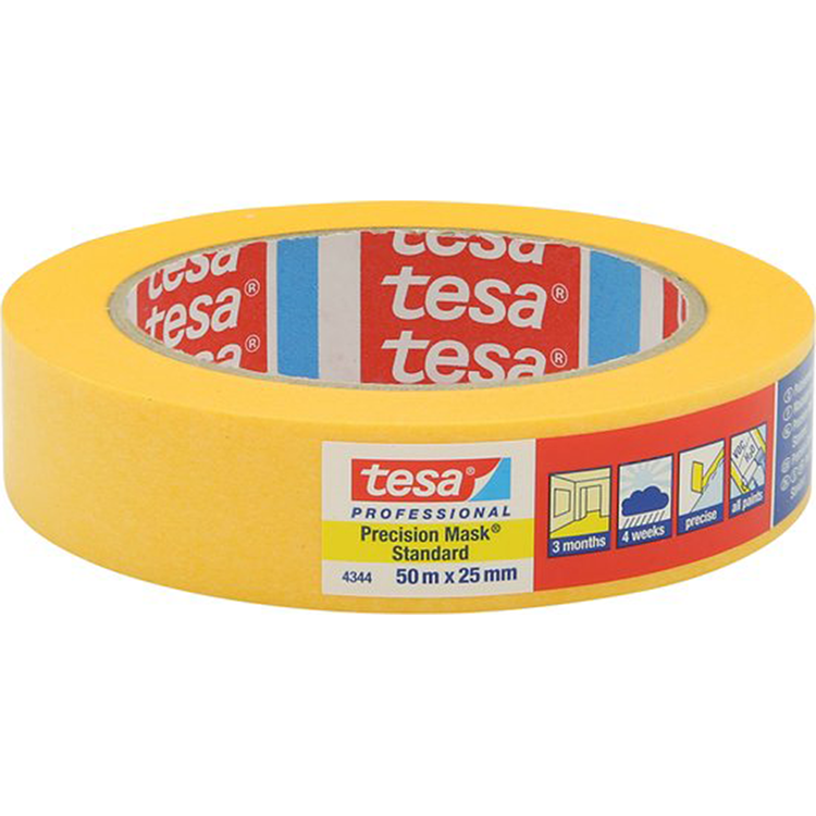Tesa professional 1075564 - 4344 supporto per maschera preconfezionata 50m x38mm | 4 pezzi