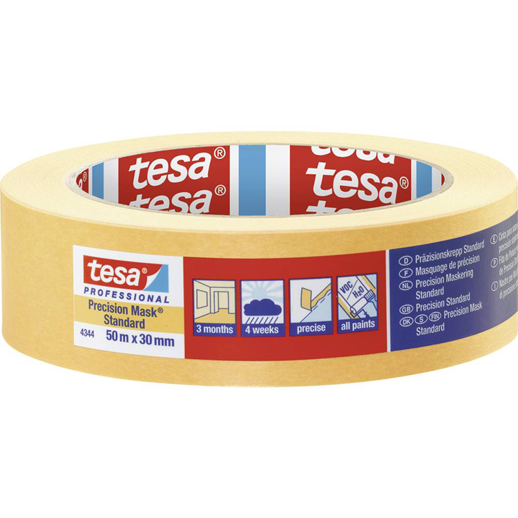 Tesa professional 1075565 - 4344 supporto per maschera preconfezionata 50mx 30mm | 5 pezzi