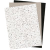 Creativ company faux leather papier divers, 3 vellen