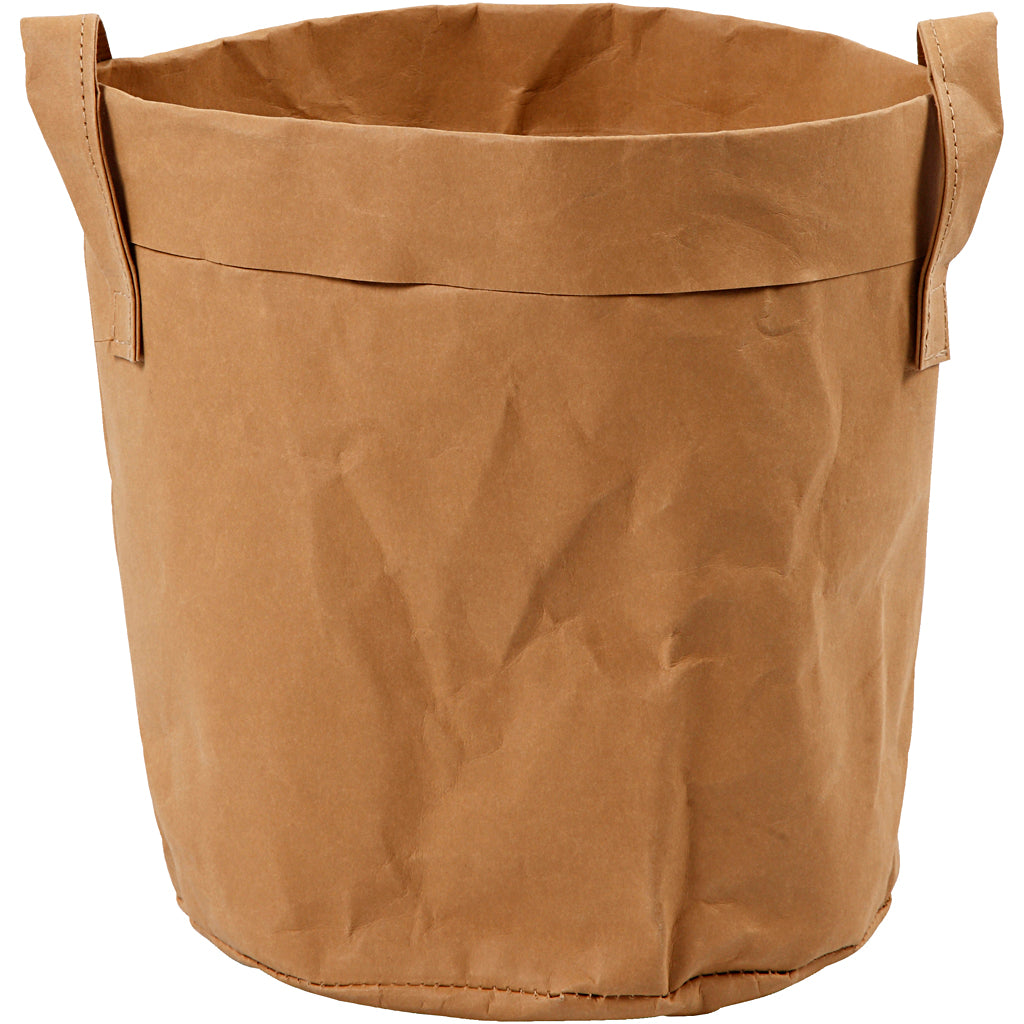 Https: www.cchobby.nl faux-leather-opslagzak-h-20-cm-d-19-5-cm-350-gr-lichtbruin-1-stuk
