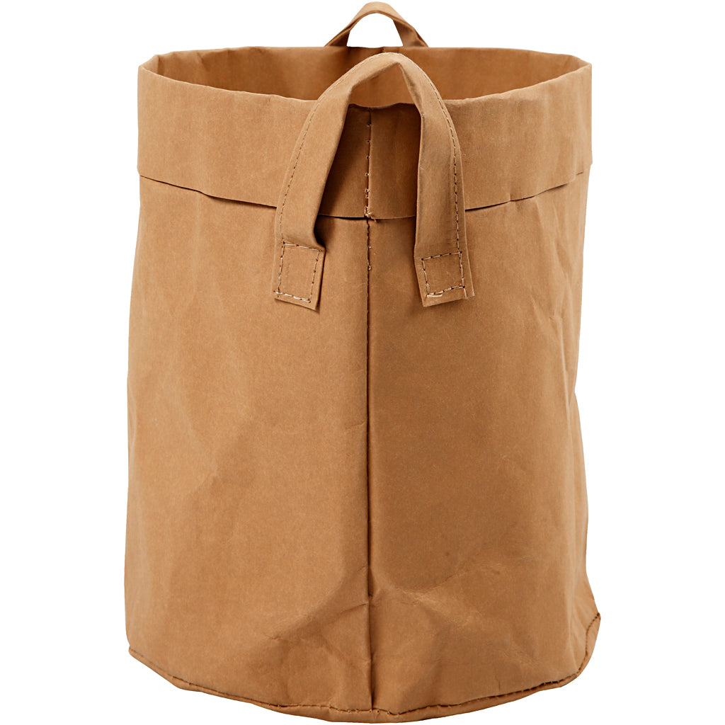 Https: www.cchobby.nl faux-leather-opslagzak-h-20-cm-d-19-5-cm-350-gr-lichtbruin-1-stuk