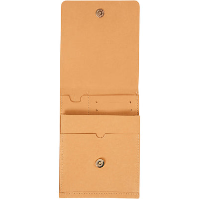 Borsa a tracolla in ecopelle Creativ Company, h: 18 cm, l: 13 cm, 350 g, marrone chiaro, 1 pezzo