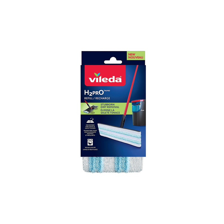 Vileda 1074571 - fregona de recambio h2pro | 4 piezas