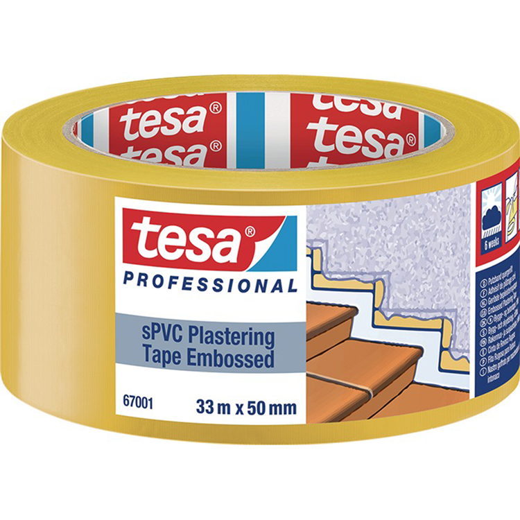 Tesa professional 1075580 - 67001 plastica spvcerilievo33mx50mm | 6 pezzi