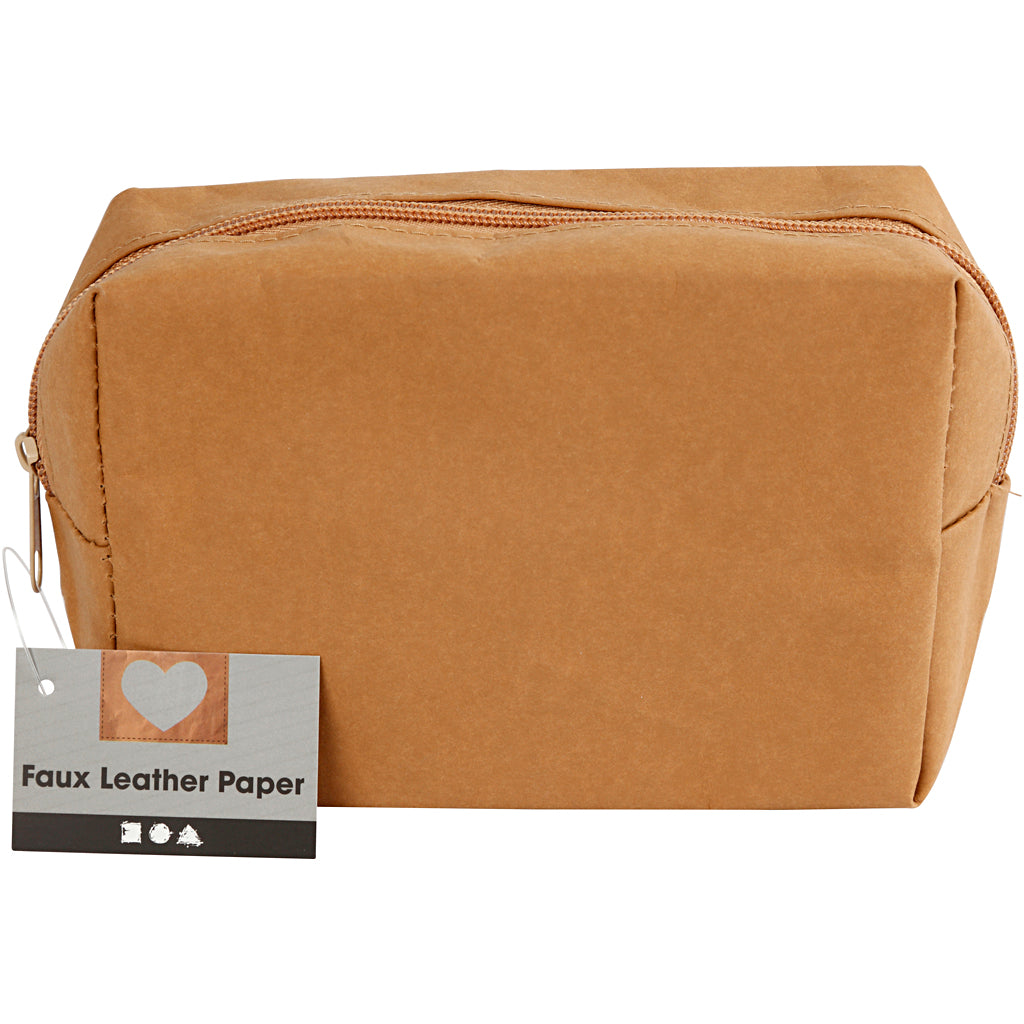 Creativ company wallet, size 16.5x6.5x10 cm, light brown, 1 piece