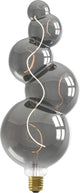 Calex alicante xxl titanium - e27 led lamp - filament lichtbron dimbaar - 4w - warm wit licht