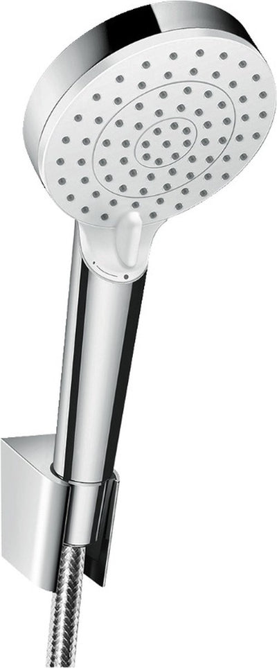 Hansgrohe crometta vario set doccia porter ecosmart con flessibile 125 cm bianco cromo