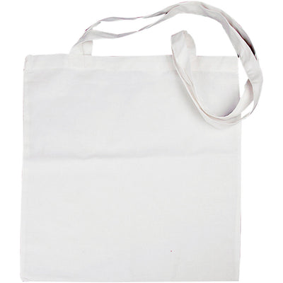 Bolsa de empresa Creativ con asa larga, medidas 38x42 cm, 130 g, blanco, 10 piezas 1 caja