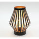 Lámpara de mesa LED de metal Jhy design 17,5x22 cm bronce negro