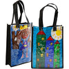 Borsa aziendale Creativ con parte anteriore in plastica, dimensioni 30x23x7 cm, nera, 1 pezzo