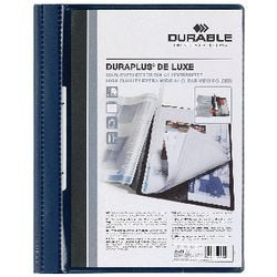 Attacchi rapidi durevoli 2589 plastica a4 280x330mm blu scuro