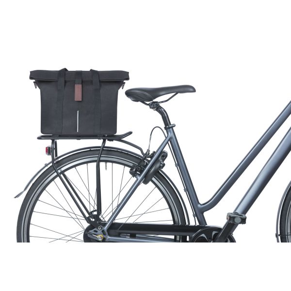 Basil City Bicycle Handbag Mik-kf nero