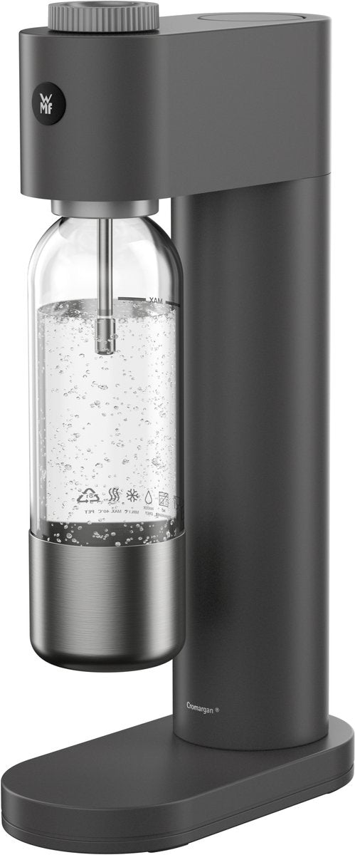 WMF element one - máquina de agua con gas - lava - acero inoxidable - diseño moderno - compacto