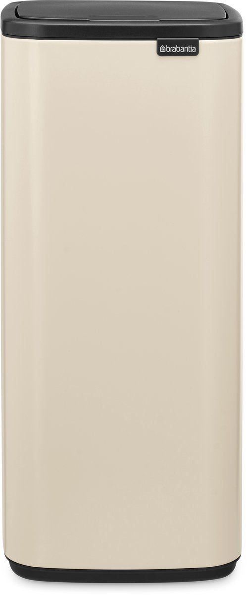 Brabantia bo touch bin prullenbak - 30 liter - soft beige