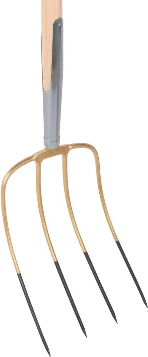 Attrezzi Talen - forca per letame - 4 denti - manico da 85 cm - completo