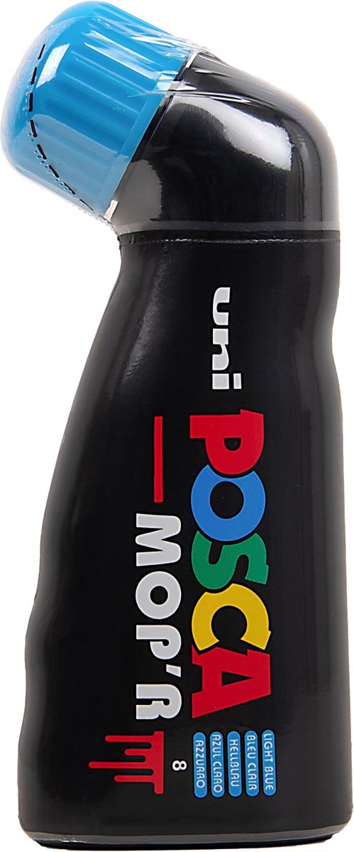 Pennarello a vernice Posca mop'r xxl 3-19mm azzurro - pennarello a vernice super spessa - pennarello acrilico - pennarelli - pennarello - mop
