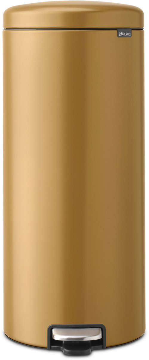 Brabantia newicon prullenbak - 30 liter - warm gold