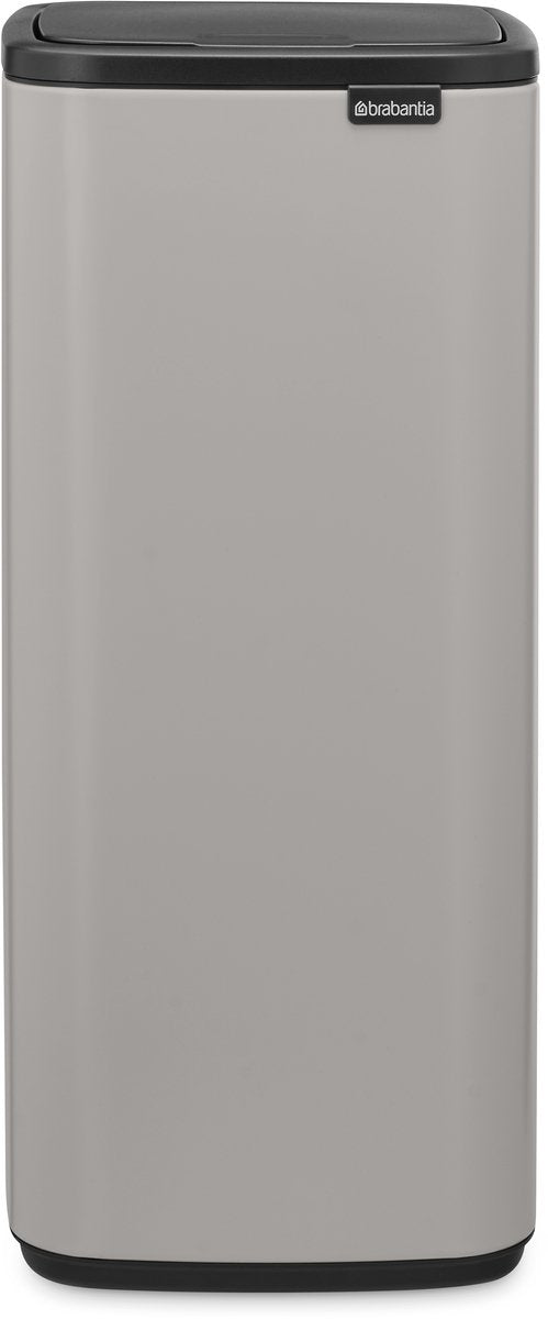 Brabantia bo touch bin prullenbak - 30 liter - soft grey