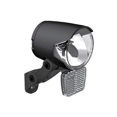 Faros hrmans H -Black MR4 Dynamo - On Function - con soporte - 100 120 Lumen