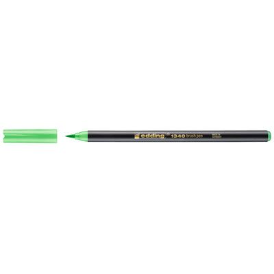 Edding 1340 • penna a pennello verde chiaro