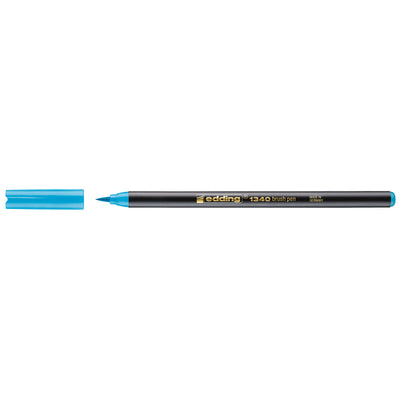 Edding 1340 • penna a pennello azzurro