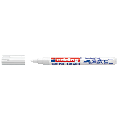 Edding 1500 • pennarello pastello bianco