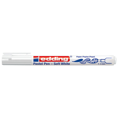 Edding 1500 • pennarello pastello bianco