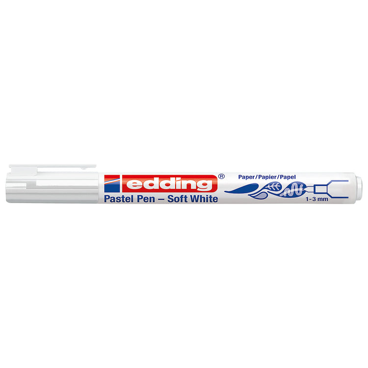 Edding 1500 • pastelstift wit