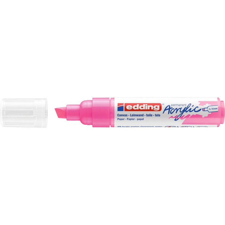 Edding 5000 • acrylmarker breed neonroze