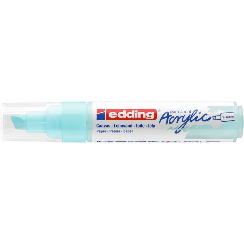 Edding 5000 • marcador acrílico ancho azul pastel
