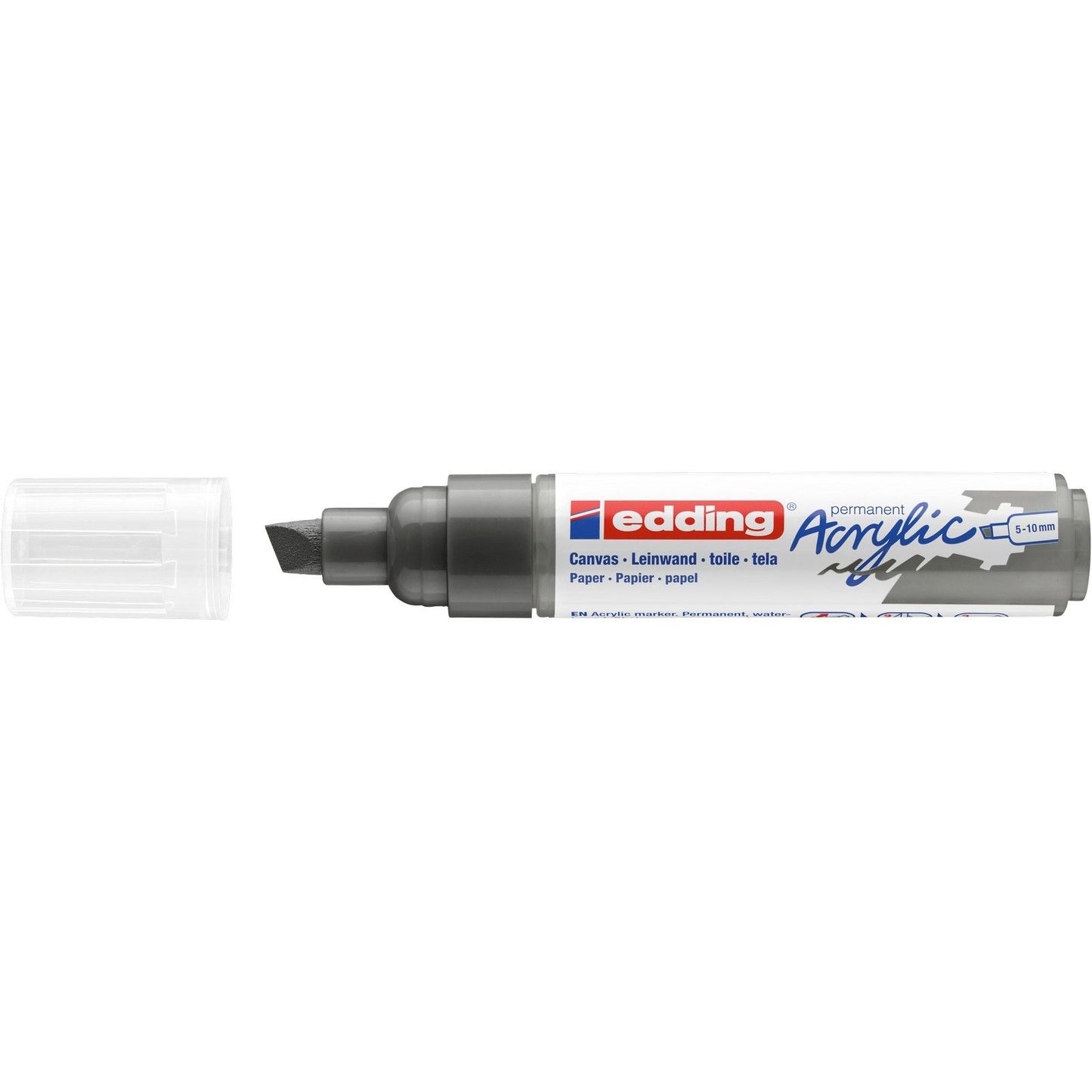 Edding 5000 • pennarello acrilico largo antracite
