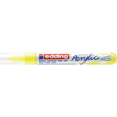 Edding 5000 • pennarello acrilico medio giallo neon