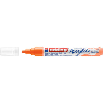 Edding 5000 • pennarello acrilico medio arancione neon