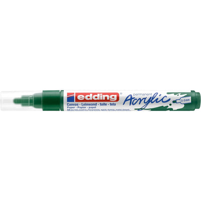 Edding 5000 • pennarello acrilico medio verde muschio
