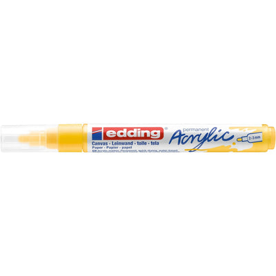 Edding 5000 • pennarello acrilico giallo traffico medio