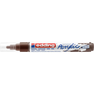 Edding 5000 • pennarello acrilico marrone cioccolato medio