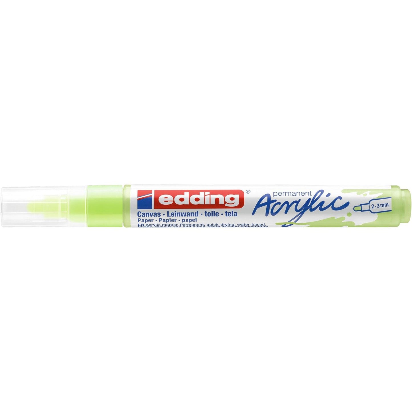 Edding 5000 • pennarello acrilico verde pastello medio