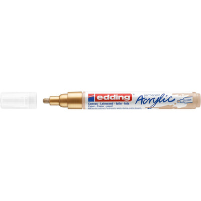 Edding 5000 • pennarello acrilico oro medio intenso
