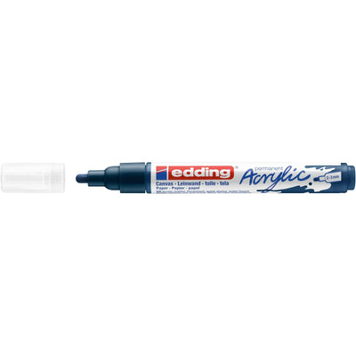 Edding 5000 • pennarello acrilico medio elegante blu notte