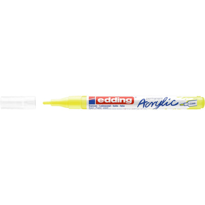 Edding 5000 • pennarello acrilico fine giallo neon
