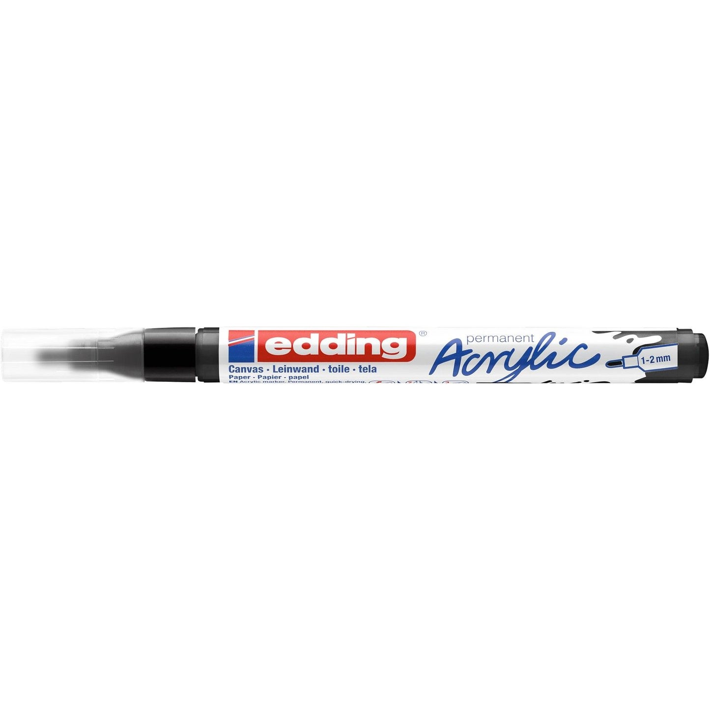 Edding 5000 • marcador acrílico fino negro