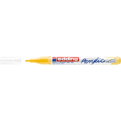 Edding 5000 • pennarello acrilico giallo traffico fine
