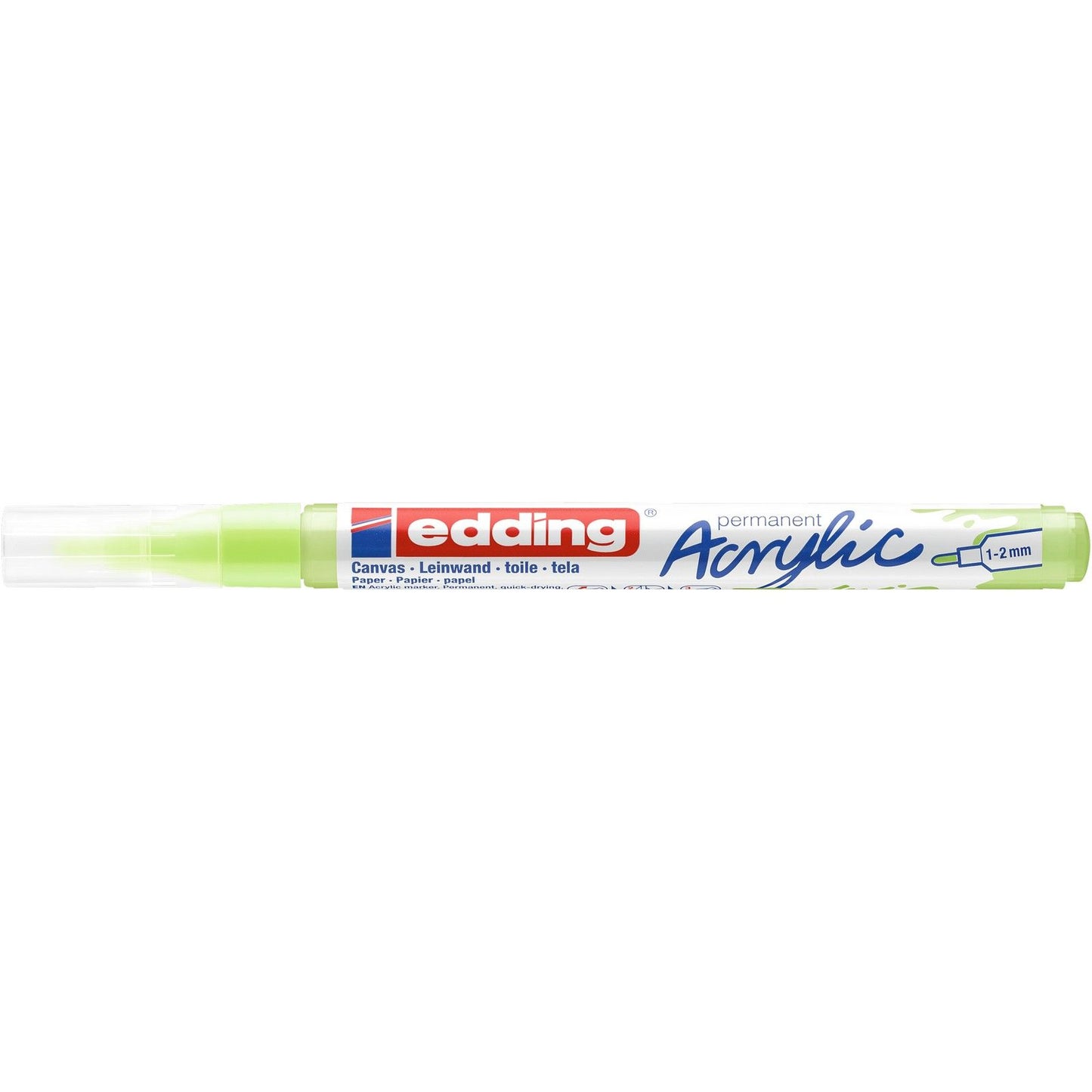 Edding 5000 • marcador acrílico fino verde pastel