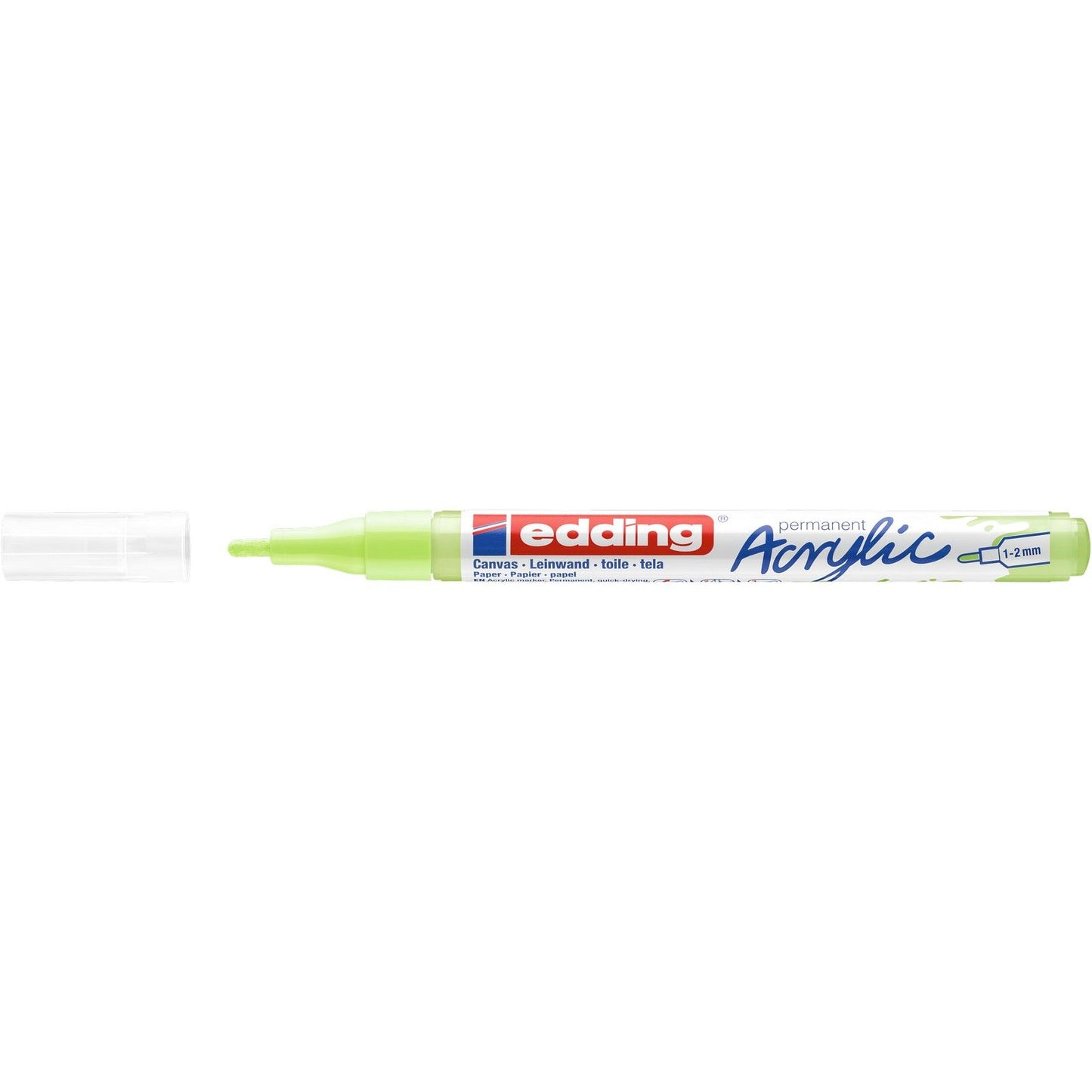 Edding 5000 • marcador acrílico fino verde pastel