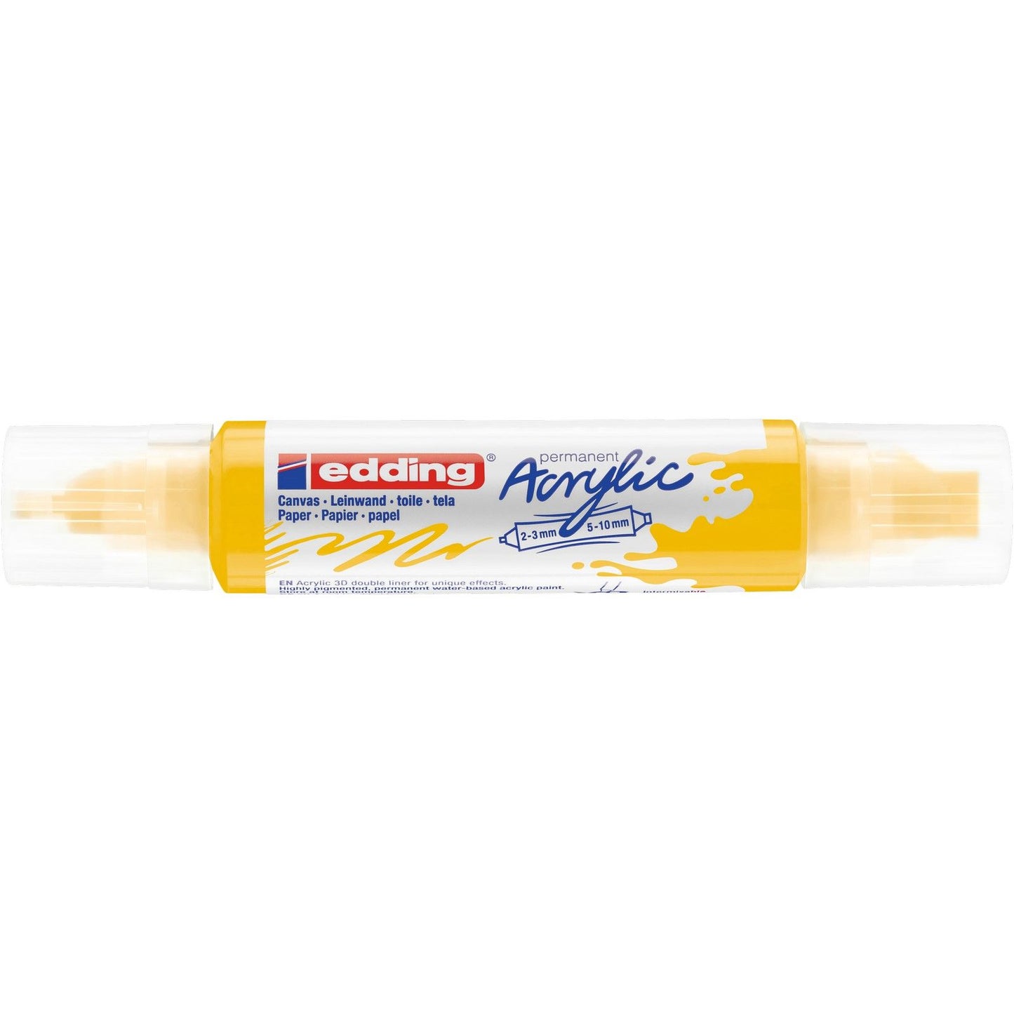 Edding 5000 • doubleliner acrilico 3d giallo traffico