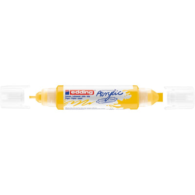 Edding 5000 • doubleliner acrilico 3d giallo traffico