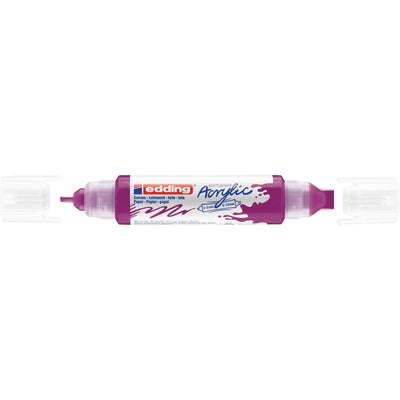Edding 5000 • doubleliner acrilico 3d rosso bacca