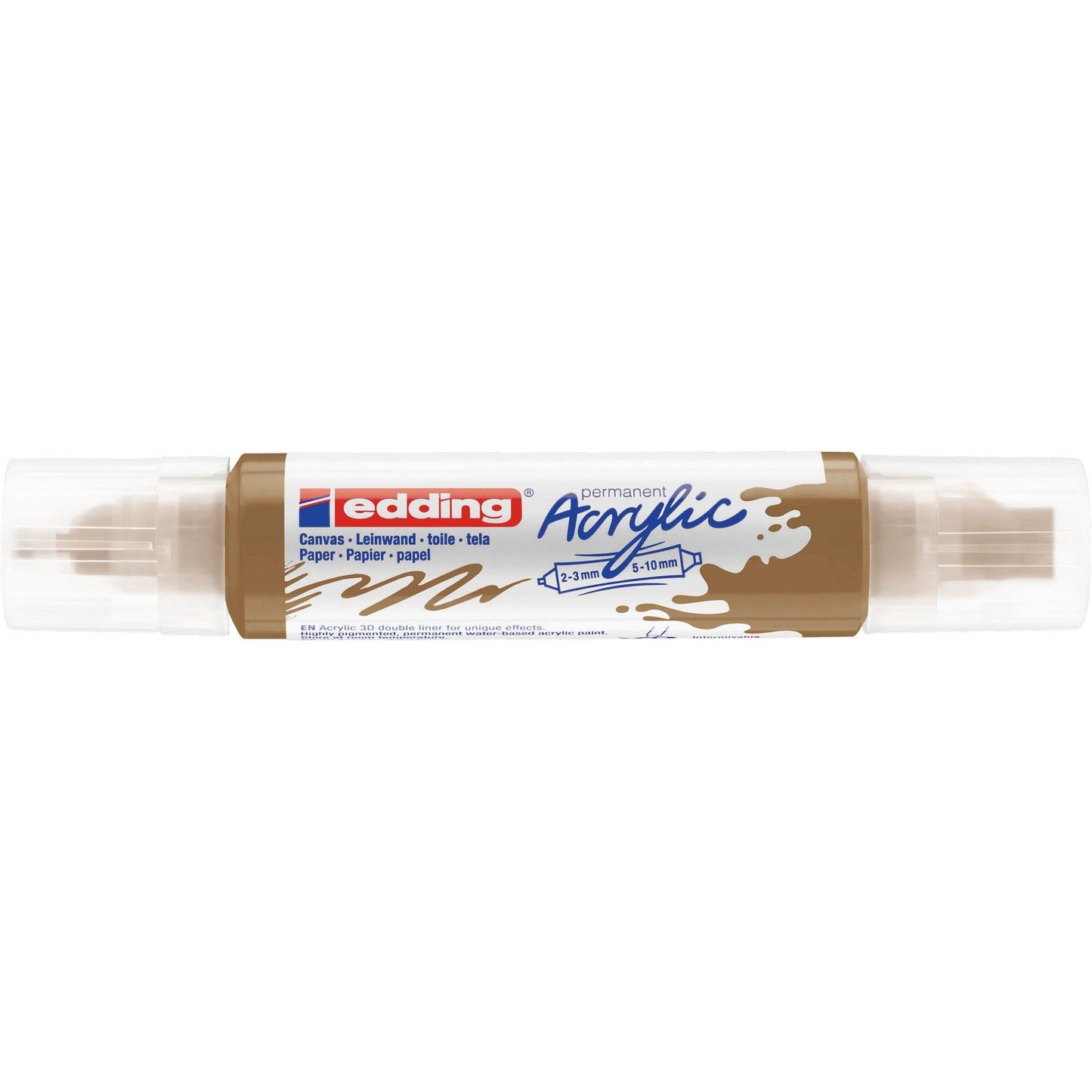 Edding 5000 • acrilico 3d doubleliner oro ricco